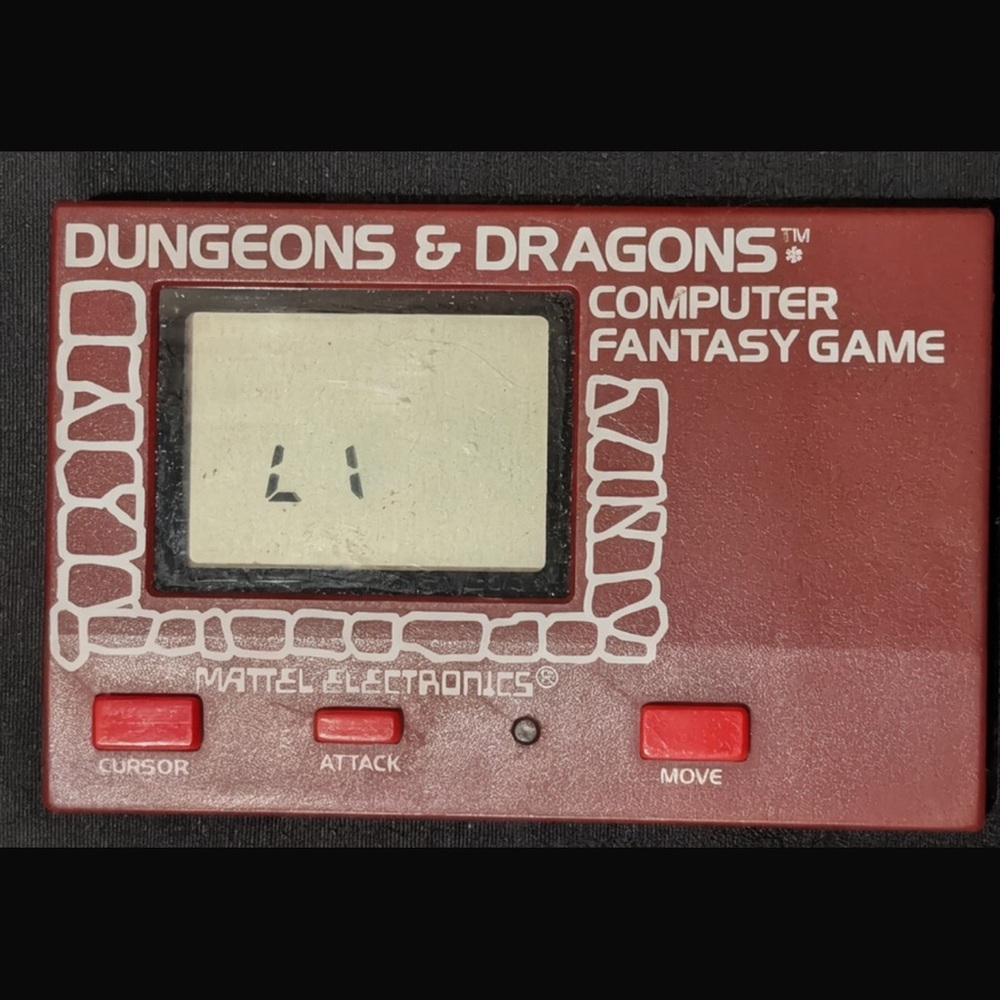 Mattel Dungeons & Dragons Handheld Game - Red